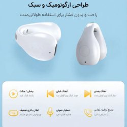 هندزفری ارگونومیک بلوتوثی مدل کلیپسی